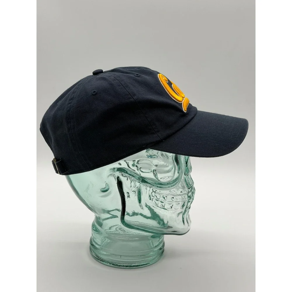 '47 Brand Cal Berkeley Golden Bears Hat Navy Blue Adjustable Strapback Dad Cap